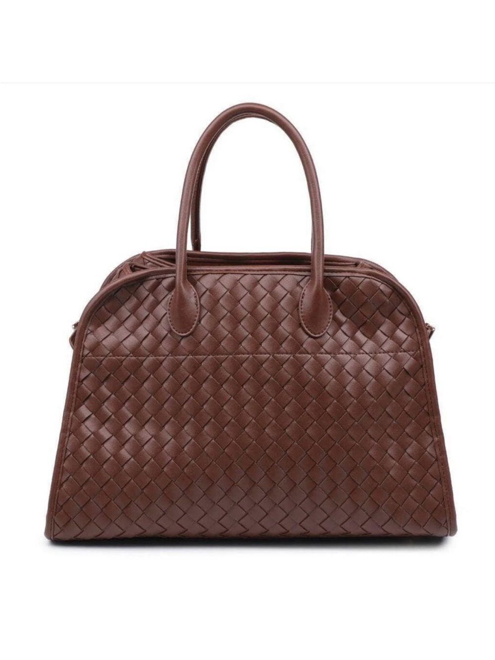 Urban Expressions Rhonda Brown
Woven vegan leather Handbag